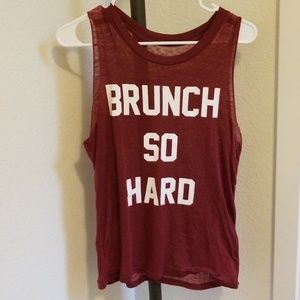 Brunch so hard top